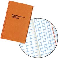 Field Book, Orange Field Book 4"x7"