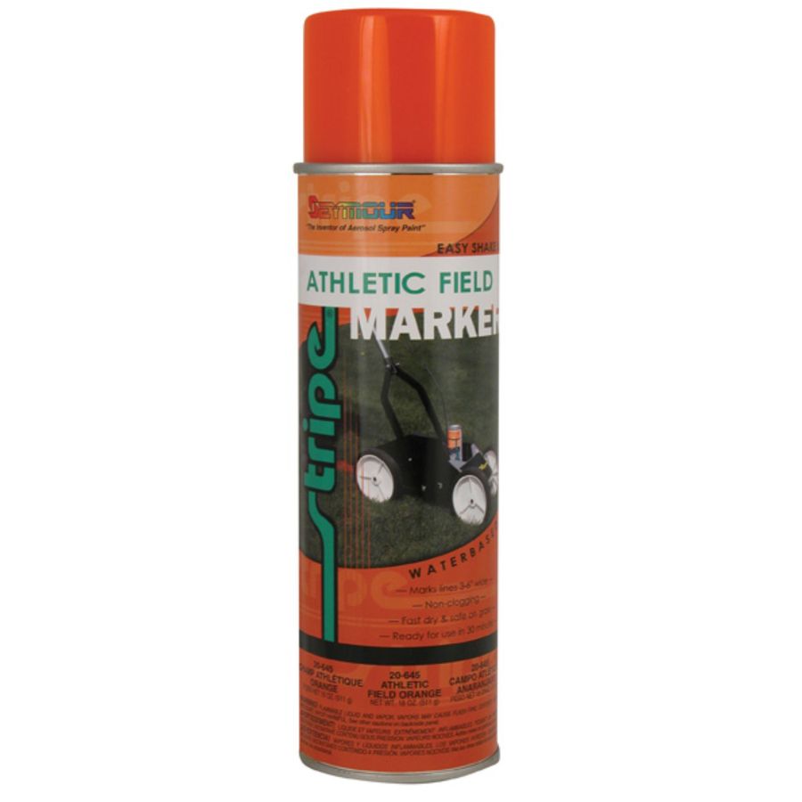 Marking Paint, Orange Fluorescent, by Seymour,17 oz.